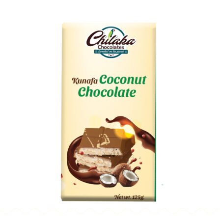 Kunafa Coconut Bar in Milk Chocolate Bar