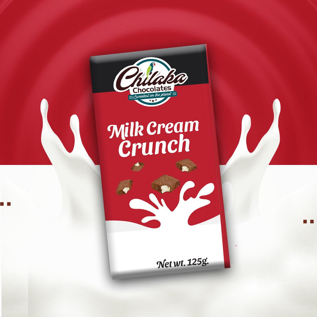 Milk Cream Crunch in Milk Chocolate Bar - Image 2