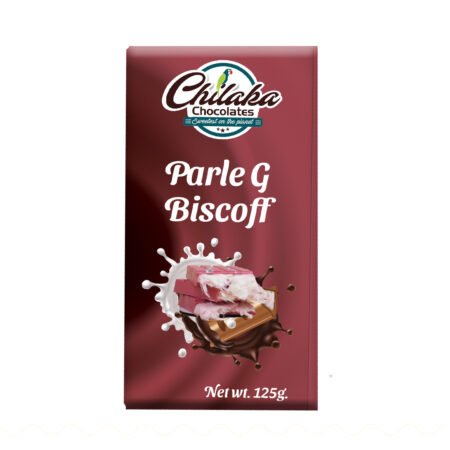 Parle-G Biscoff in White Chocolate Bar